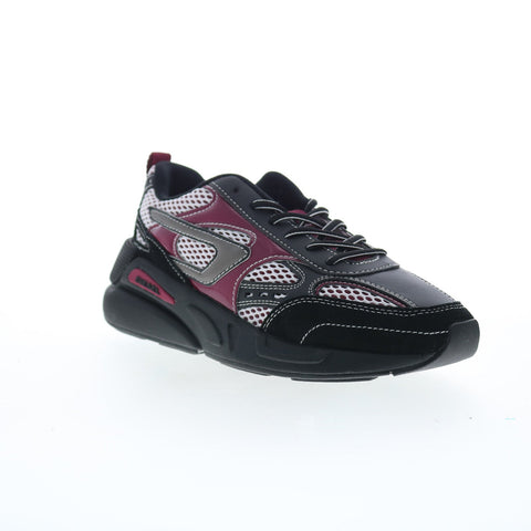 Diesel S-Serendipity Sport X S Womens Black Leather Lifestyle Sneakers Shoes