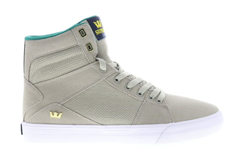 High Top Tenis Supra Aluminum Supra Aluminum 05662-256-M Mens Gray