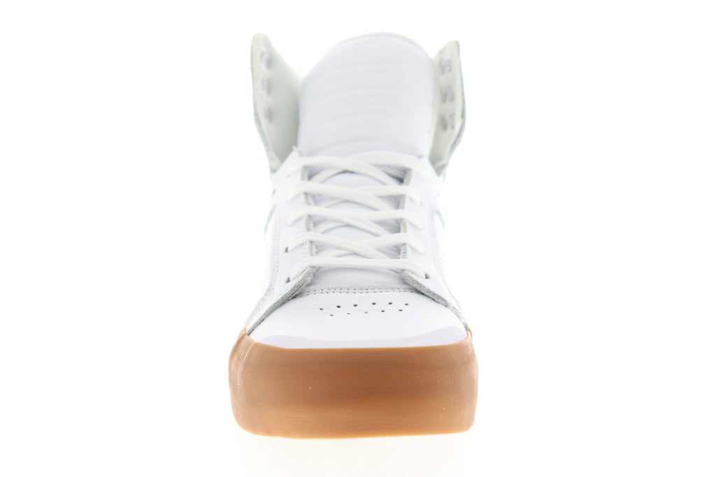 Supra Skytop 77 06578-151-M Mens White Leather High Top Skate