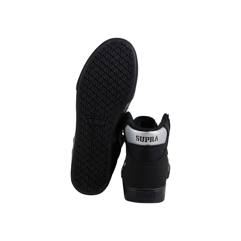 Supra Vaider 08044-005-M Mens Black Nubuck Leather High Top Skate