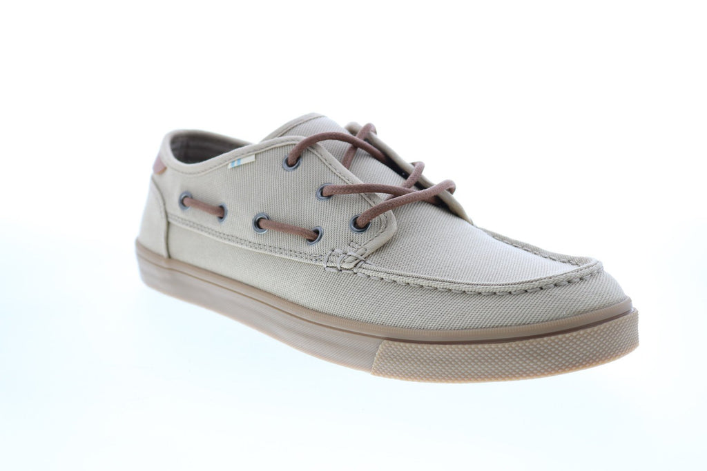 Lace Up Toms Dorado Boat Shoe TOMS Claremont Boat Shoes Tan Boat Shoes