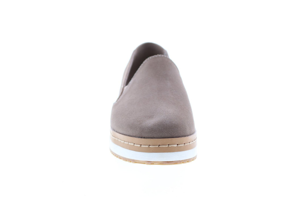 Toms Palma Leather Wrap 10014284 Womens Brown Suede Slip On Lifestyle Sneakers Shoes - Ruze Shoes