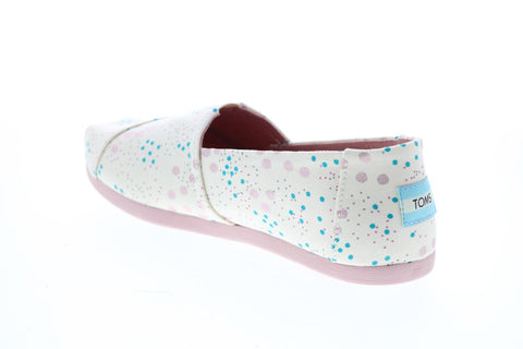 Toms Alpargata 10015672 Womens Beige Canvas Slip On Loafer Flats Shoes