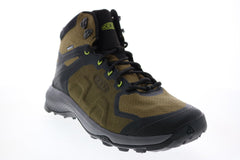 Keen Explore 1022298 Mens Green Synthetic Lace Up Hiking Boots