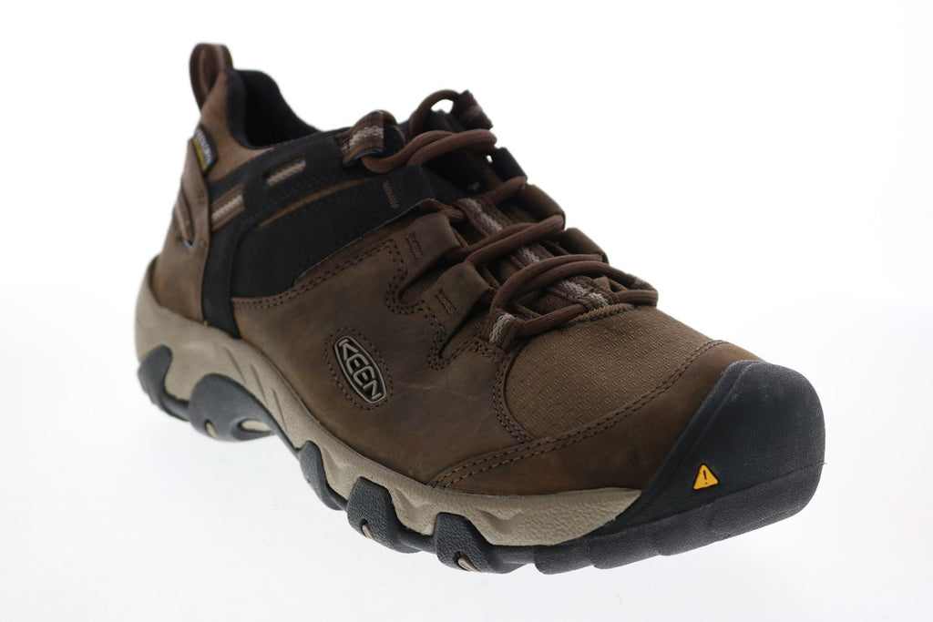 Keen Siskiyou Ii 1022331 Mens Brown Leather Lace Up Athletic Hiking Sh - Ruze Shoes