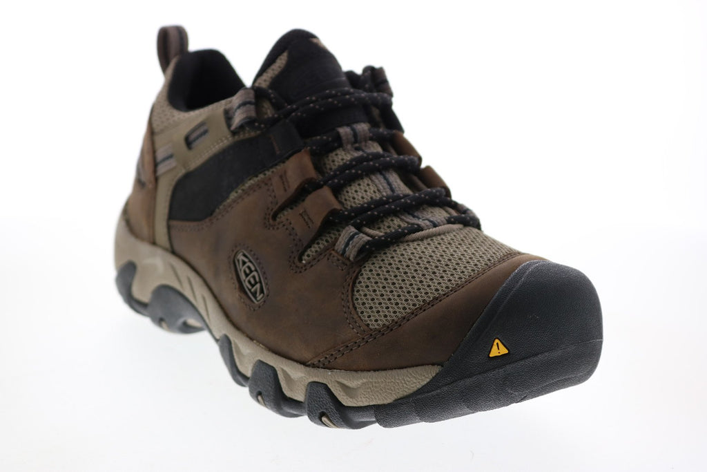 Keen Steens Vent 1022746 Mens Brown Leather Lace Up Athletic Hiking Sh Ruze Shoes