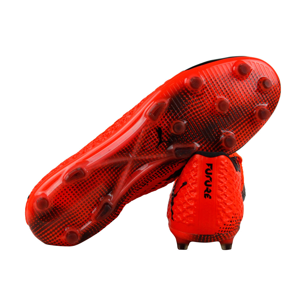 Puma Future 2.1 Netfit Low Fg Ag Mens Orange Athletic Soccer