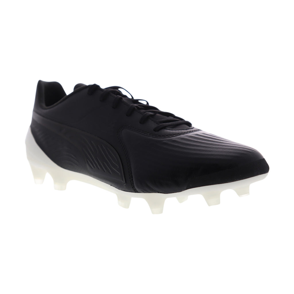 PUMA サッカーシューズ ブラック Puma One 19.1 CC FG AG 10548202 Mens Black Low Top Athletic Soccer