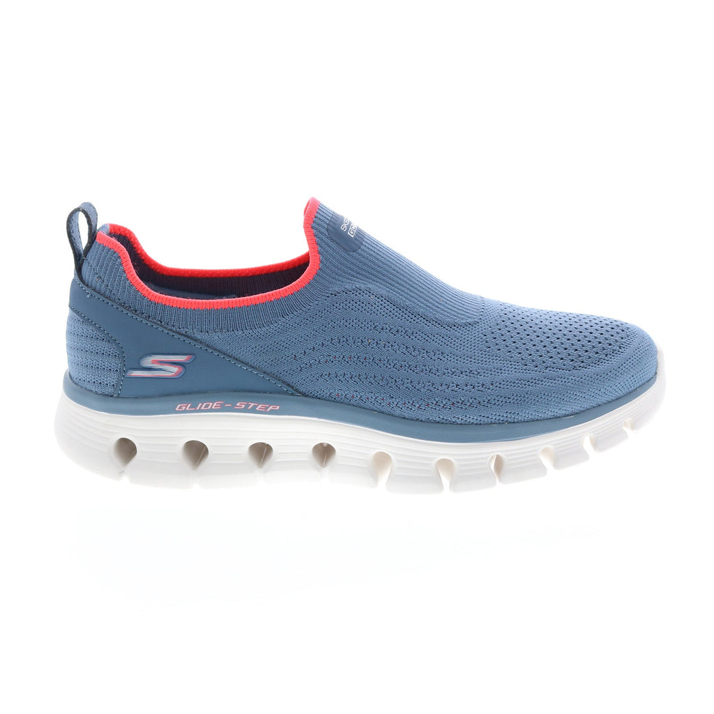 waarde omroeper Ontwaken Skechers Go Walk Glide Step Flex Dazzling Joy Womens Blue Athletic Sho -  Ruze Shoes