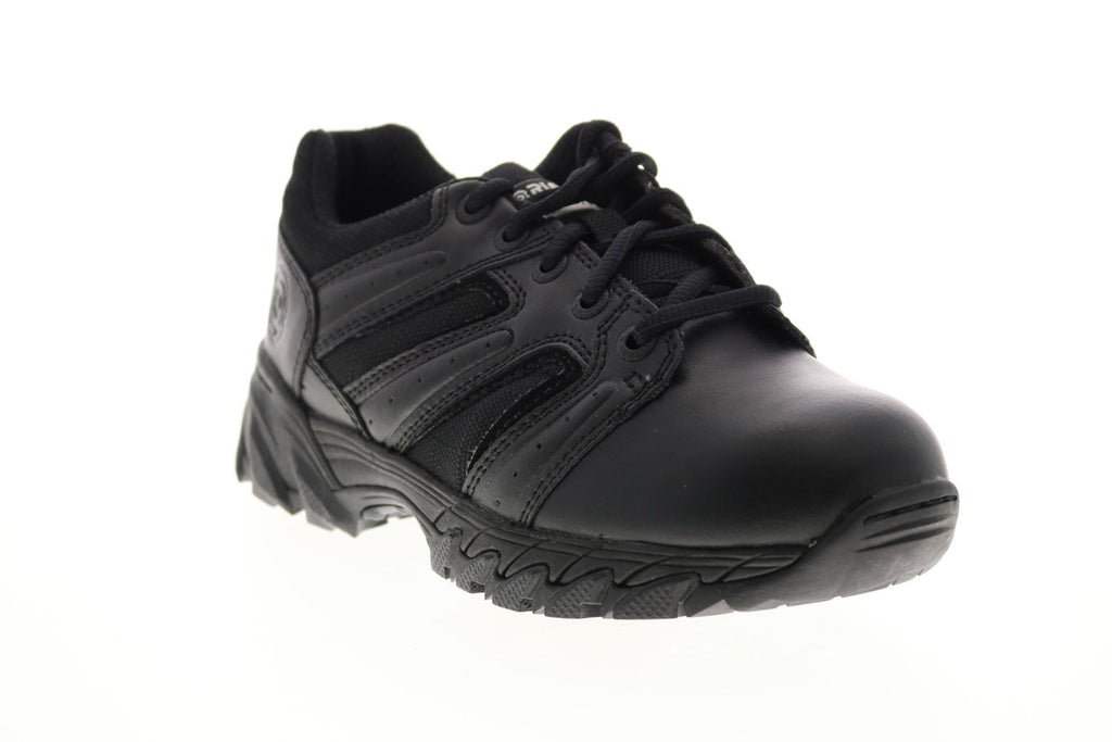 Original Swat Chase Low 131001 Mens Black Leather Lace Up  display picture 1