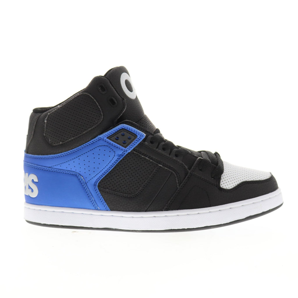 Osiris NYC 83 CLK 1343 1403 Mens Black Leather High Top Skate