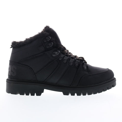 Osiris Convoy Boot 1348 2709 Mens Black Canvas Lace Up Athletic Skate Shoes