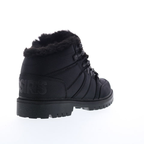 Osiris Convoy Boot 1348 2709 Mens Black Canvas Lace Up Athletic Skate Shoes