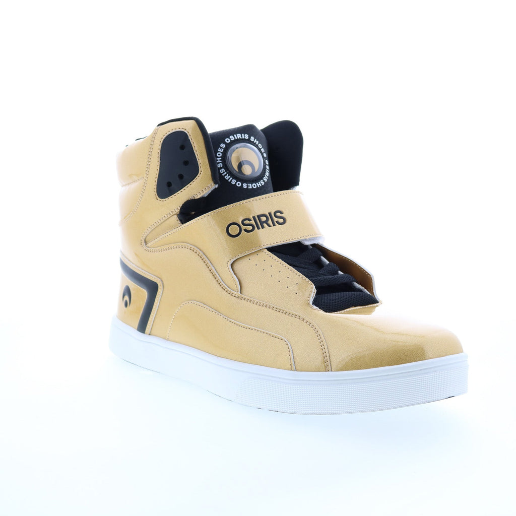 Osiris Rize Ultra 1372 1963 Mens Gold Synthetic Skate Sneakers