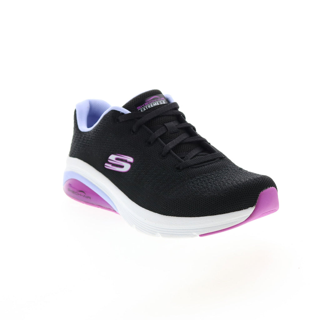 Skechers Skech Air Extreme Vibe Womens Black Sneakers Ruze Shoes