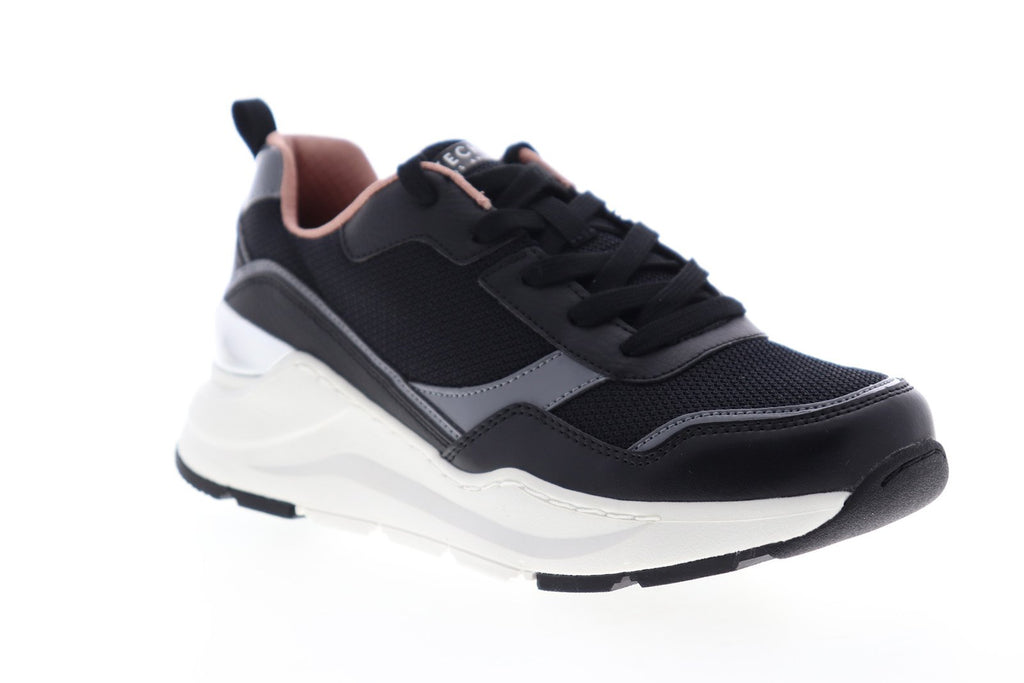 Skechers Rovina Clean Sheen 155046 Womens Black Mesh Lifestyle