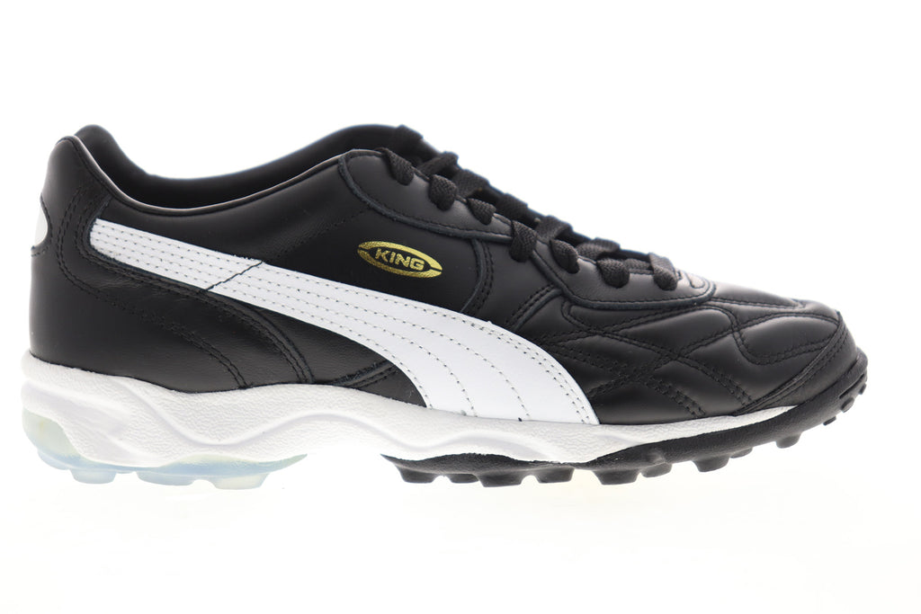 Puma King Allround TT 17011901 Mens Black Leather Low Top