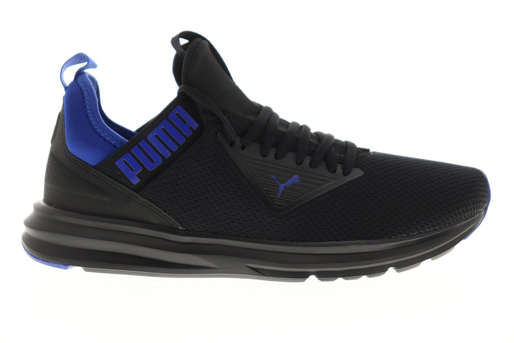 Puma Enzo Beta Breathe 19244601 Mens Black Canvas Lifestyle