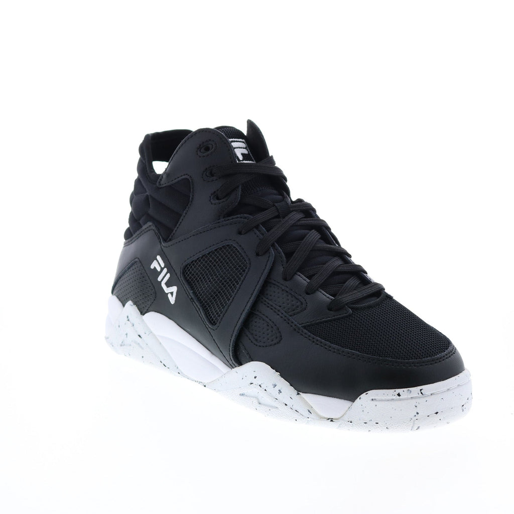 naakt Verzending Voorman Fila Cage Mid 1BM01273-021 Mens Black Leather Lifestyle Sneakers Shoes -  Ruze Shoes