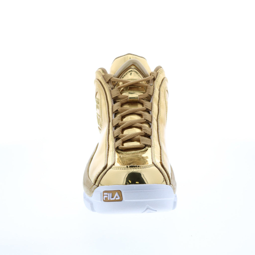Disruptor Ii Gold Fila Trainers Metallic Gold Fila Shoes Mens Gold