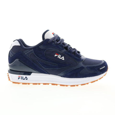 Fila Valado 1CM01739-422 Mens Blue Suede Lifestyle Sneakers Shoes