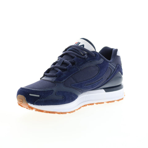 Fila Valado 1CM01739-422 Mens Blue Suede Lifestyle Sneakers Shoes