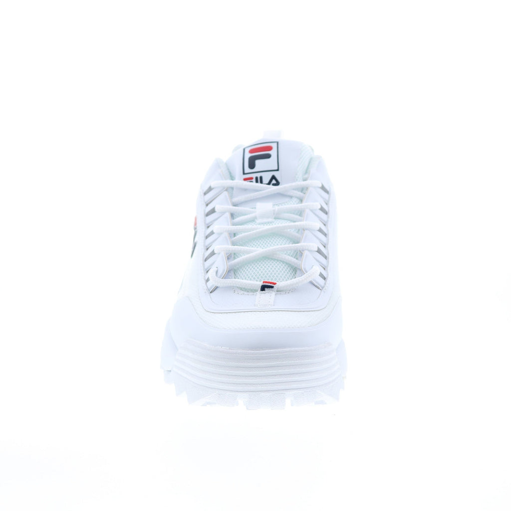 Fila Disruptor II No-Sew 1FM00464-125 Mens White Lifestyle Sneakers Sh