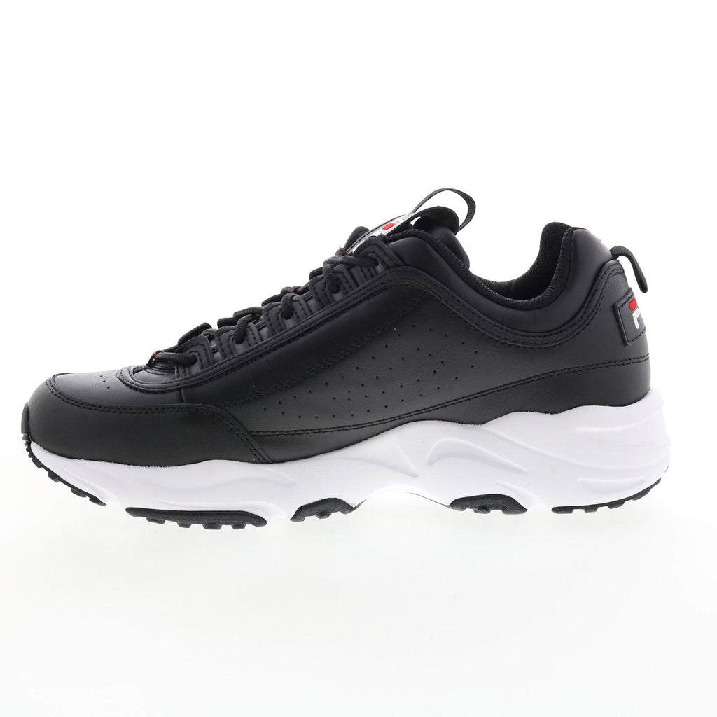 Fila Disruptor II X Ray Tracer Mens Black Leather Lifestyle Sneakers S - Ruze Shoes