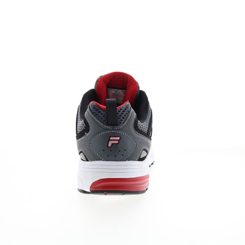 Fila Windshift 15 1HRW8055-052 Mens Gray Leather Athletic Running Shoes