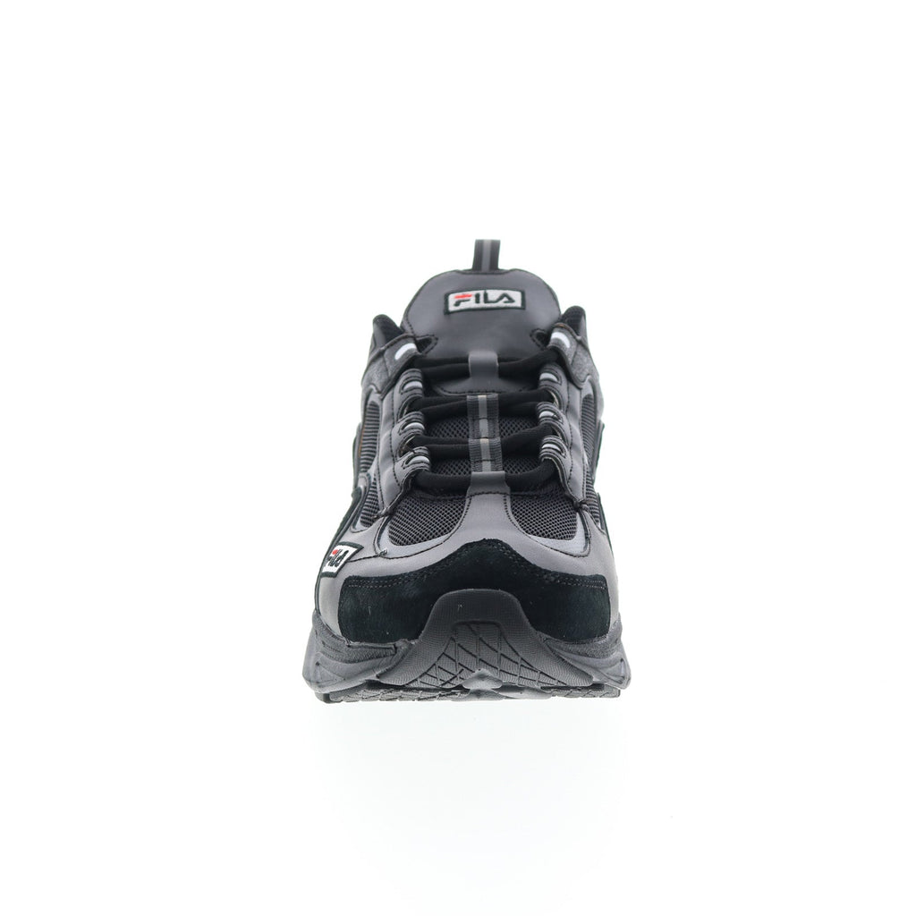 Fila Trigate Plus 1RM01216-009 Mens Black Leather Lifestyle