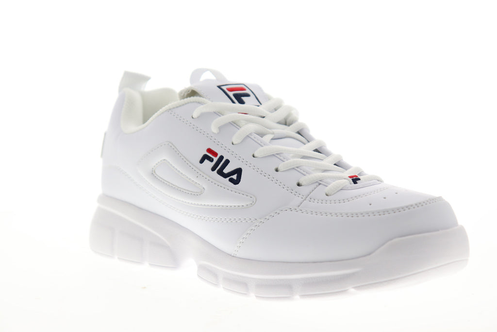 Fila Disruptor 1SX60022-166 Mens White Lifestyle Sneakers Shoes - Shoes