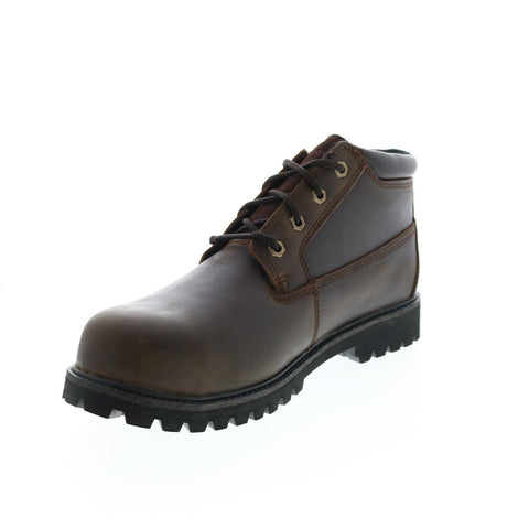 Skechers Work Trevok Steel Toe Waterproof 200004 Mens Brown Work Boots