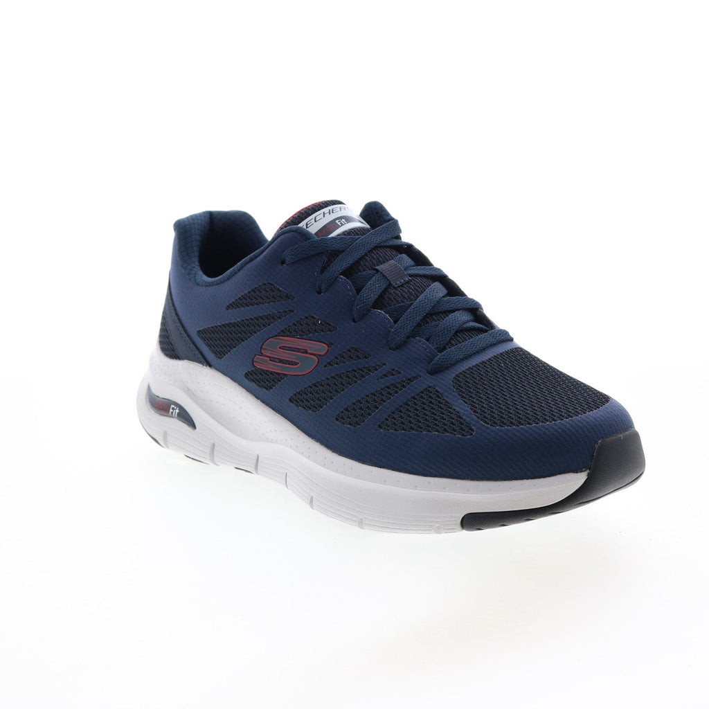 Skechers Arch Fit Charge Back Mens Blue Extra Wide Lifestyle