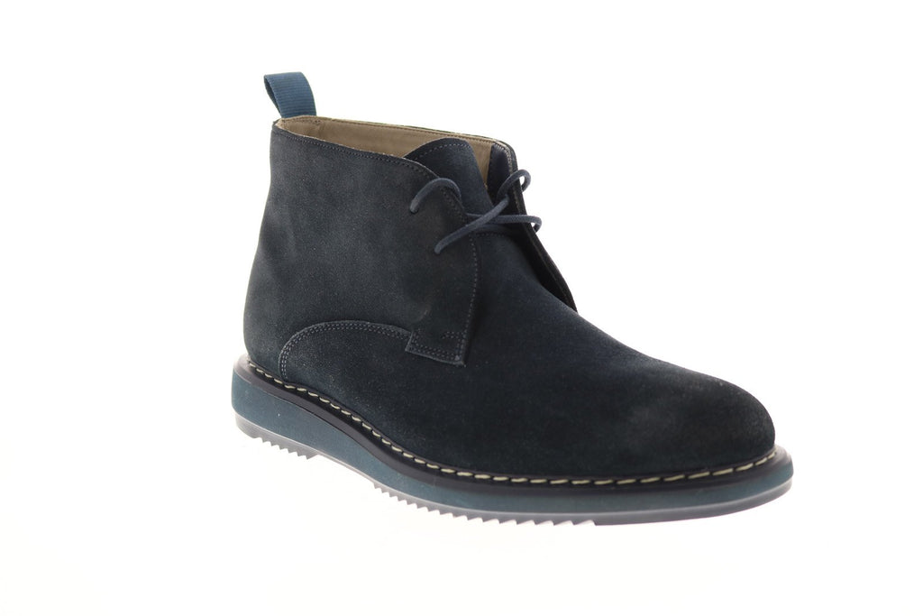 Clarks Kenley Desert Boot in Blue Suede - Unisex Clarks Originals Women main image 2