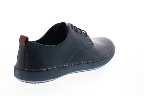 Clarks Komuter Walk 26141567 Mens Blue Oxfords & Lace Ups Plain Toe Shoes