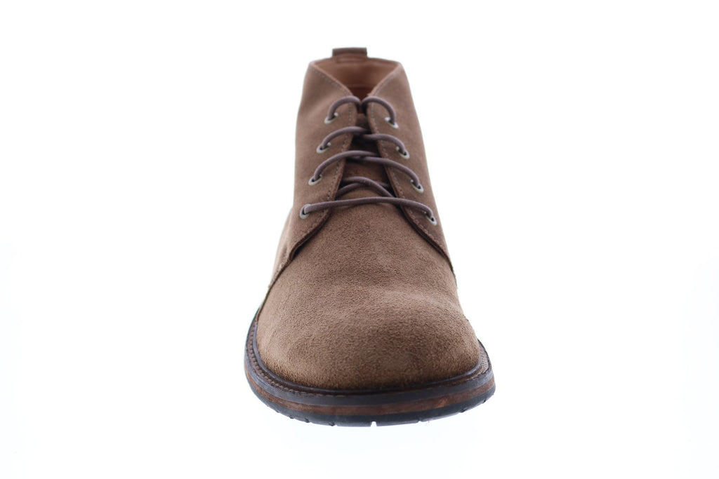 せつ出品【Clarks】 Clarks Clarkdale Base 26144449 Mens Brown Suede Lace Up Chukkas