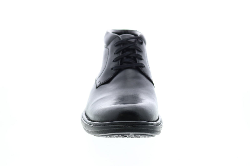 Clarks Kempton Mid 26146397 Mens Black Leather Lace Up Chukkas Boots 10