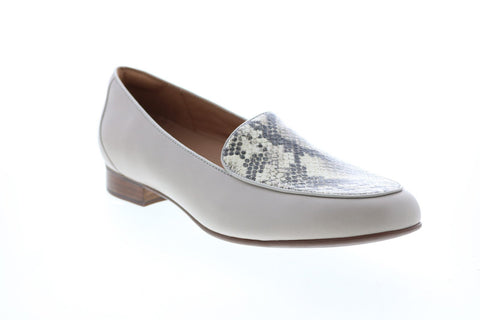 Clarks Un Blush Ease 26147854 Womens Gray Suede Slip On Loafer Flats Shoes