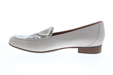 Clarks Un Blush Ease 26147854 Womens Gray Suede Slip On Loafer Flats Shoes