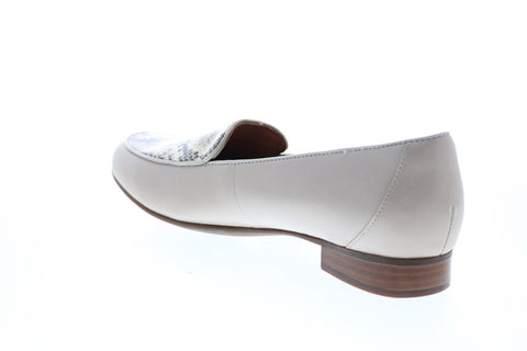 Clarks Un Blush Ease 26147854 Womens Gray Suede Slip On Loafer Flats Shoes