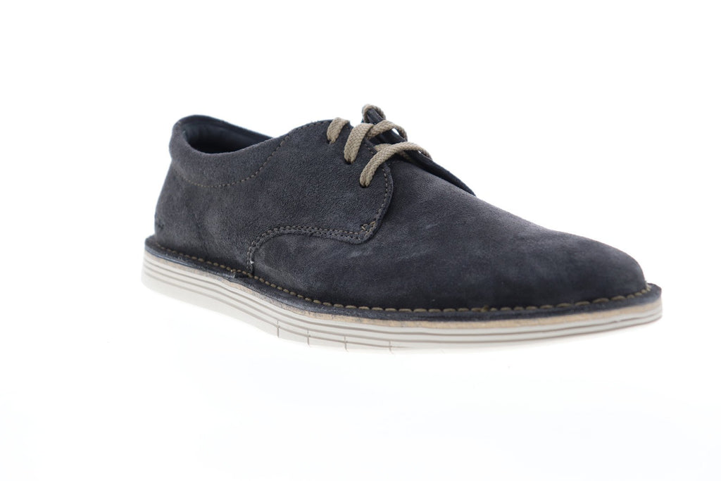 Clarks Forge Vibe 26149641 Mens Gray Suede Oxfords Plain Toe  display picture 2