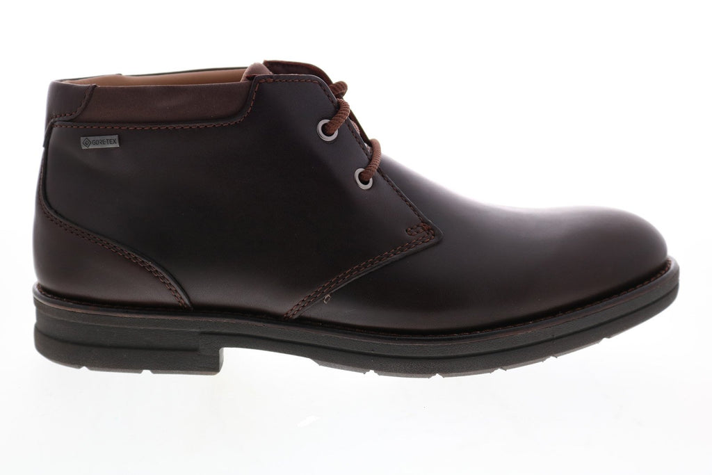 Clarks Banning Hi Gore-Tex GTX 26151907 Mens Brown Leather Chukkas