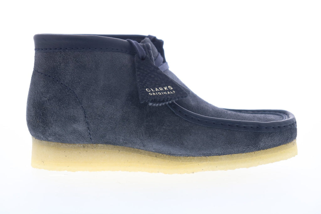 Shoes Wallabee Ink Suede Ink Hairy Suede Wallabee Boot – Topline