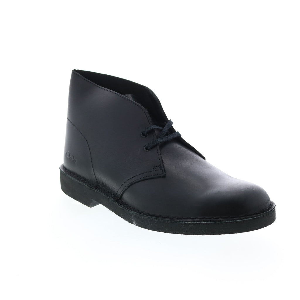 Tog bruser travl Clarks Desert Boot 2 26161237 Mens Black Leather Lace Up Chukkas Boots -  Ruze Shoes