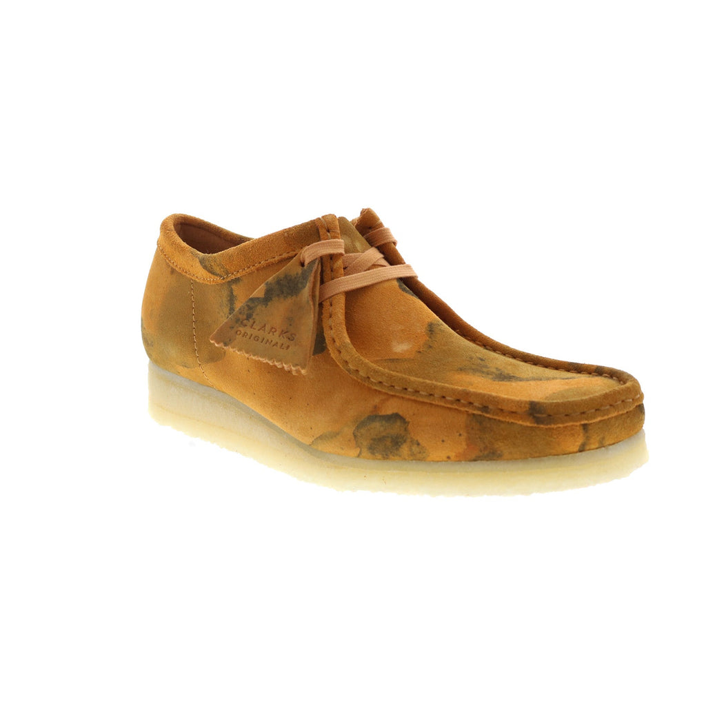 Clarks Wallabee 26162484 Mens Brown Suede Oxfords & Lace Ups