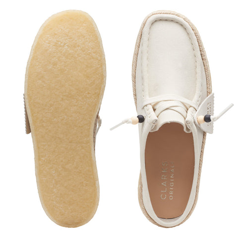 Clarks Wallabee Cup Lo 26164430 Mens Beige Suede Lifestyle Sneakers Shoes