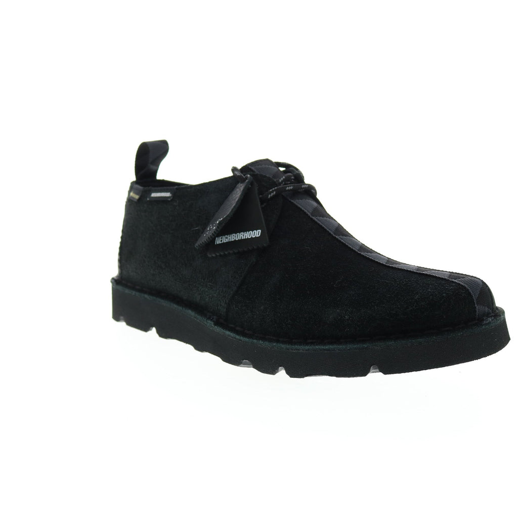 Clarks Desert Trek Gore-Tex GTX Neighborhood Mens Black Oxfords