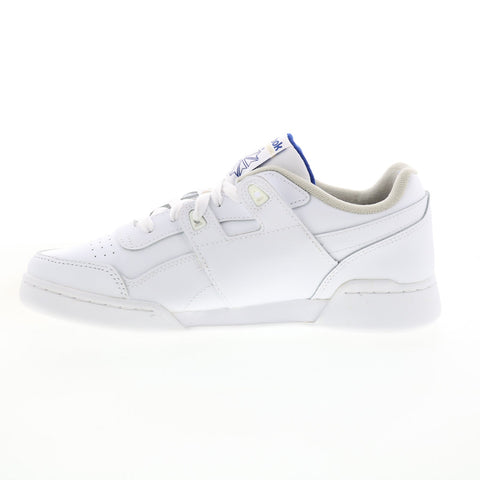 Reebok Workout Plus 2759 Mens White Leather Lifestyle Sneakers Shoes