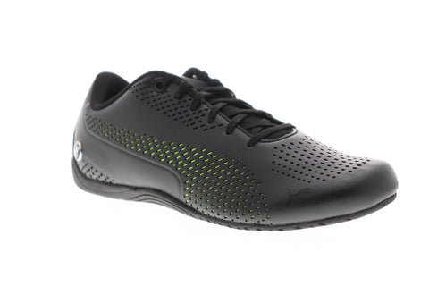 Puma Bmw Mms Drift Cat 5 Ultra II Mens Black Leather Athletic Racing Shoes