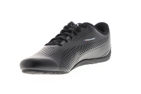 Puma Bmw Mms Drift Cat 5 Ultra II Mens Black Leather Athletic Racing Shoes